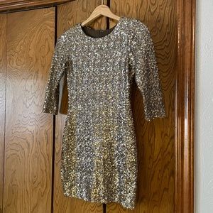 TFNC London Fully Sequined Minidress, Size Small